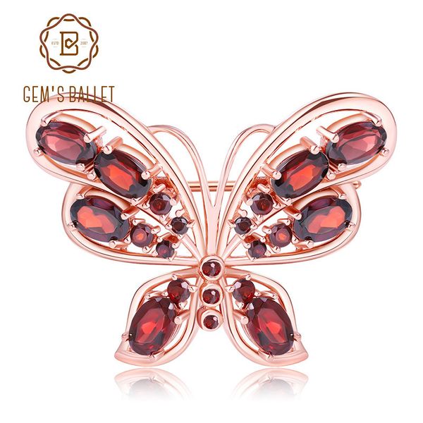 gem's ballet 5.37ct natural garnet butterfly brooch jewelry 925 sterling sliver vintage gothic punk brooches for women dresses 201009, Gray
gem's ballet 5.37ct natural garnet butterfly brooch jewelry 925 sterling sliver vintage gothic punk brooches for women dresses 201009, Gray