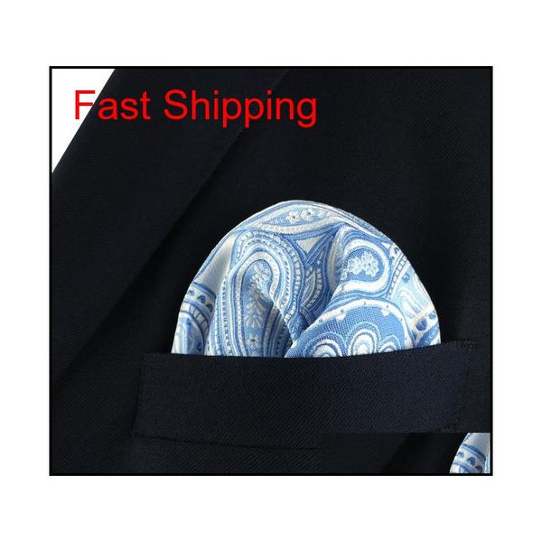 yh12 paisley azure silver mens hankies 100% silk jacquard woven fash qyluaj mj_fashion, Blue;white
yh12 paisley azure silver mens hankies 100% silk jacquard woven fash qyluaj mj_fashion, Blue;white