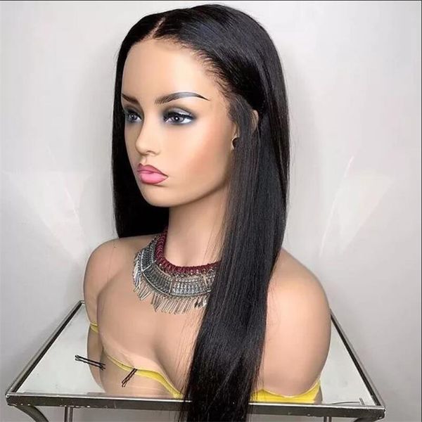 natural skin hairline synthetic wig for women middle part heat resistant fiber natural looking wig machine made wig, Black;brown
natural skin hairline synthetic wig for women middle part heat resistant fiber natural looking wig machine made wig, Black;brown