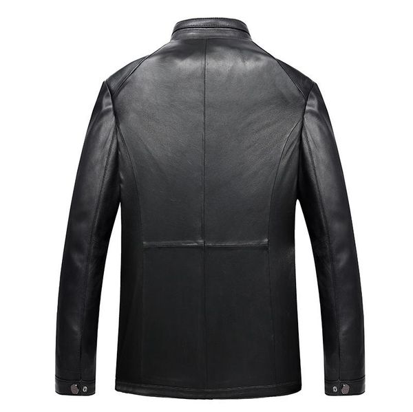 new arrival fashion super large genuine sheep leather coat men jacket skin casual mandarin collar zipper plus size l-7xl 8xl 9xl, Black
new arrival fashion super large genuine sheep leather coat men jacket skin casual mandarin collar zipper plus size l-7xl 8xl 9xl, Black