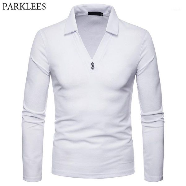v-neck shirt men solid color polos para hombre casual long sleeve turn-down collar camisa slim homme tees xxl1, White;black
v-neck shirt men solid color polos para hombre casual long sleeve turn-down collar camisa slim homme tees xxl1, White;black