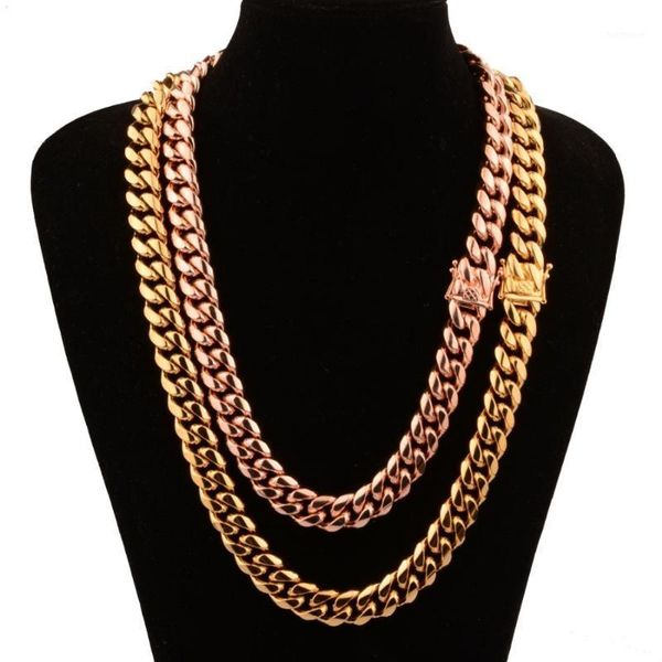 15mm 7-40inch handmade miami cuban curb chain stainless steel link gold/rose gold tone mens womens necklace or bracelet jewelry1, Silver
15mm 7-40inch handmade miami cuban curb chain stainless steel link gold/rose gold tone mens womens necklace or bracelet jewelry1, Silver