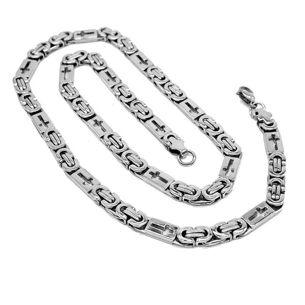 amumiu men's stainless steel cuban link chain necklace black gold color steel curb necklace for men hzn192, Silver
amumiu men's stainless steel cuban link chain necklace black gold color steel curb necklace for men hzn192, Silver