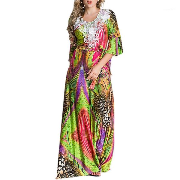 long abaya dubai dress 2020 fashion loose large size s-7xl colorful print o-neck embroidery half sleeve abayas islamic clothes1, Red
long abaya dubai dress 2020 fashion loose large size s-7xl colorful print o-neck embroidery half sleeve abayas islamic clothes1, Red