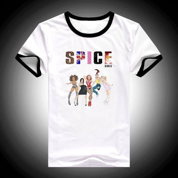 summer 2019 vogue spice girls t shirt women punk rock tshirt hipster graphic tees roupas tumblr clothes female white t-shirt
summer 2019 vogue spice girls t shirt women punk rock tshirt hipster graphic tees roupas tumblr clothes female white t-shirt
