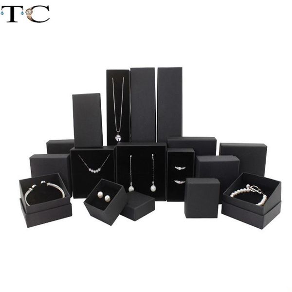 kraft paper jewelry box necklace holder ring packaging box jewellry store gift earring container pendant black 6pcs/lot, Pink;blue
kraft paper jewelry box necklace holder ring packaging box jewellry store gift earring container pendant black 6pcs/lot, Pink;blue