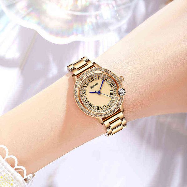 nxy watches seno new tiktok watch, female blue quartz watch balloon, full of fine steel waterproof ladies watch 0223, Slivery;brown
nxy watches seno new tiktok watch, female blue quartz watch balloon, full of fine steel waterproof ladies watch 0223, Slivery;brown
