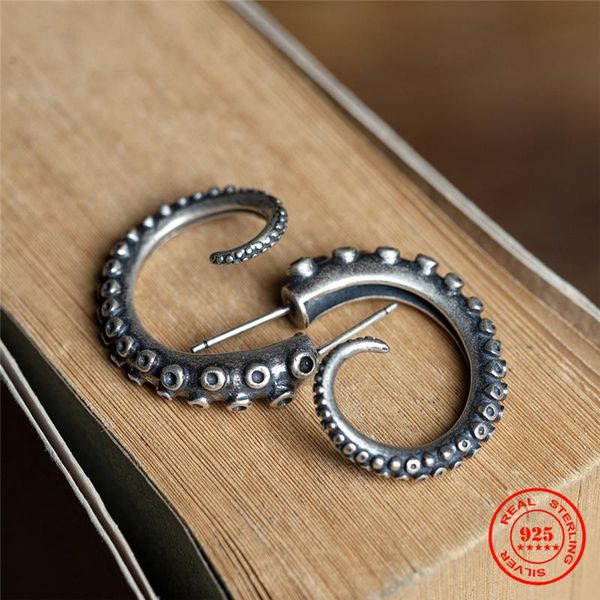 MKENDN Punk Style Jewelry S925 Silver Cool Octopus Claw Tentacles Ear Stud For Men And Women Anti-Allergy Stud Earrings Femme, Golden;silver
MKENDN Punk Style Jewelry S925 Silver Cool Octopus Claw Tentacles Ear Stud For Men And Women Anti-Allergy Stud Earrings Femme, Golden;silver