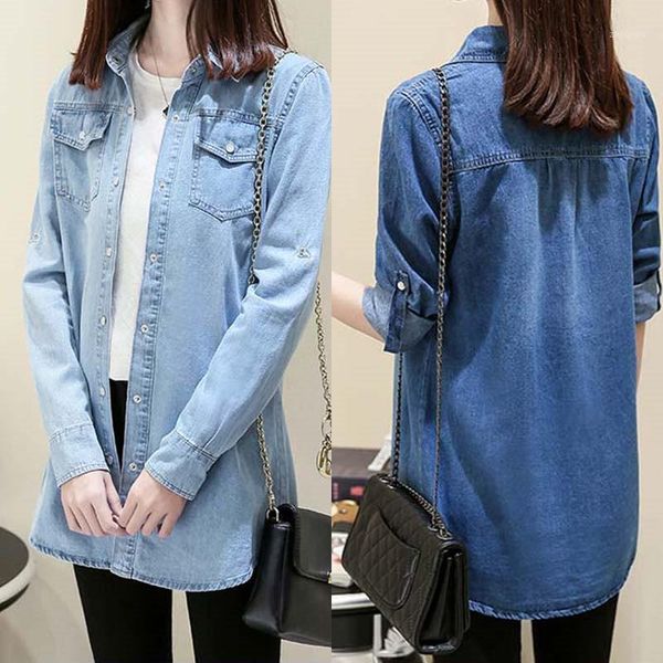 women denim jackets 2020 autumn new long sleeve casual bomber jacket casual jaqueta jeans coat female vintage elegant outwear1, Black;brown
women denim jackets 2020 autumn new long sleeve casual bomber jacket casual jaqueta jeans coat female vintage elegant outwear1, Black;brown