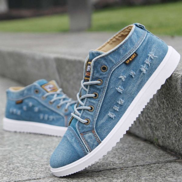 denim men's rag canvas high korean fashion casual running shox sports shoes for men low price sneaker, White;red
denim men's rag canvas high korean fashion casual running shox sports shoes for men low price sneaker, White;red