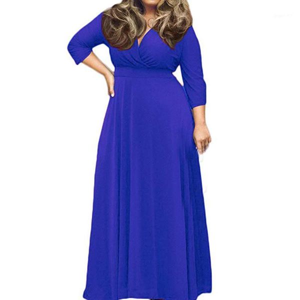 2020 new gift summer dress womens v-neck dress three quater sleeve empire fashion casual plus size solid long maxi sexy1, Black;gray
2020 new gift summer dress womens v-neck dress three quater sleeve empire fashion casual plus size solid long maxi sexy1, Black;gray