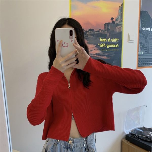 autumn korean style loose short hoodie zipper small thin long sleeve sweater women's sweaterhoodie sweaterf3031 ai0te, White;black
autumn korean style loose short hoodie zipper small thin long sleeve sweater women's sweaterhoodie sweaterf3031 ai0te, White;black