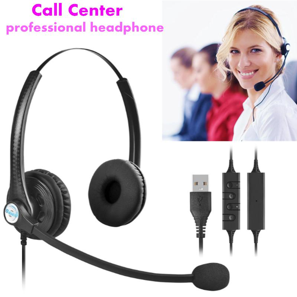 call center wired headset with microphone telephone operator headphone volume control noise canceling usb plug for pc lap
call center wired headset with microphone telephone operator headphone volume control noise canceling usb plug for pc lap