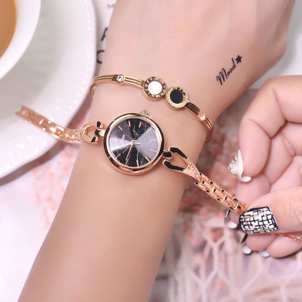 luxury golden stainless steel women fashion bracelet watches 2019 cut surface marble dial ladies wristwatches small female watch q1219, Slivery;brown
luxury golden stainless steel women fashion bracelet watches 2019 cut surface marble dial ladies wristwatches small female watch q1219, Slivery;brown