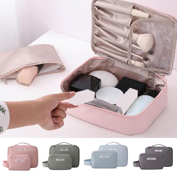 storage bags travel wash bag cosmetic organizer portable with dividers for cosmetics makeup brushes jewelry accessories
storage bags travel wash bag cosmetic organizer portable with dividers for cosmetics makeup brushes jewelry accessories
