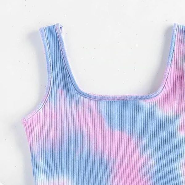 tie dye printed women tank summer gradient sleeveless cropped vest short tanks women clothing 2021 debardeur femme, White
tie dye printed women tank summer gradient sleeveless cropped vest short tanks women clothing 2021 debardeur femme, White