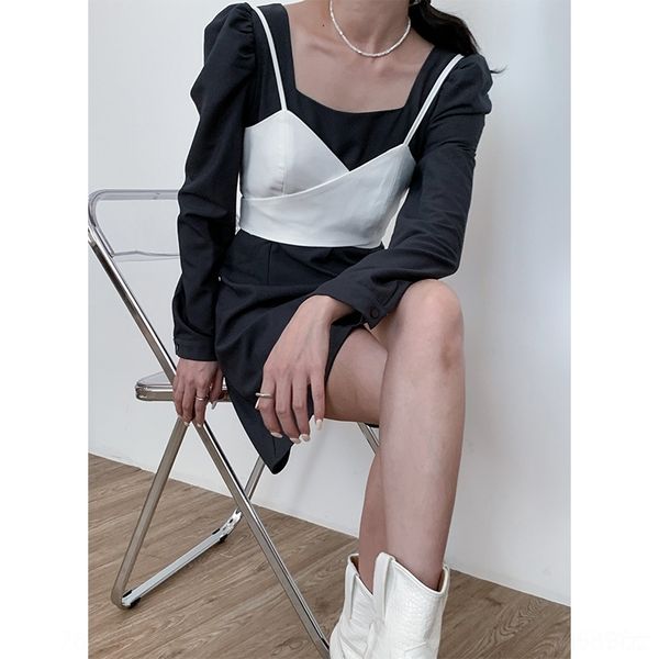v5pnz 2020 autumn collar winter new square dress and sleeve dress summer tea break bubble fashionable women's clothing r6l7z, Black;gray
v5pnz 2020 autumn collar winter new square dress and sleeve dress summer tea break bubble fashionable women's clothing r6l7z, Black;gray