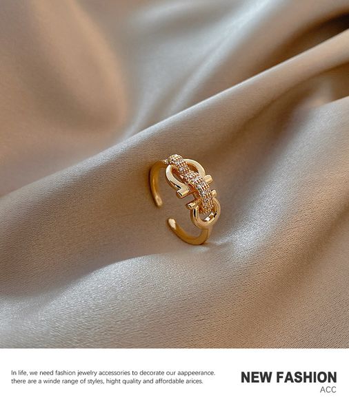 2021 light luxury diamond temperament wild gold female ring celebrity fashion niche trend personality fashion ring for woman, Silver
2021 light luxury diamond temperament wild gold female ring celebrity fashion niche trend personality fashion ring for woman, Silver