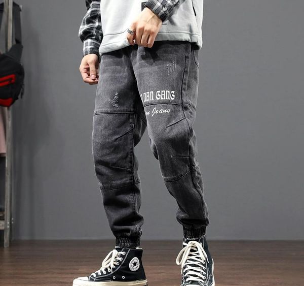 мода streetwear мужских джинсы сыпучие fit печатных дизайнерские шаровары wide leg черных серые штаны hip hop jeans men joggers, Blue
мода streetwear мужских джинсы сыпучие fit печатных дизайнерские шаровары wide leg черных серые штаны hip hop jeans men joggers, Blue