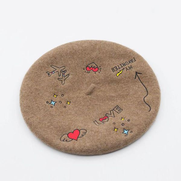 cokk autumn winter hats for women lady wool beret artist painter cap embroidery beret female england vintage boina feminina swy bbyusa, Blue;gray
cokk autumn winter hats for women lady wool beret artist painter cap embroidery beret female england vintage boina feminina swy bbyusa, Blue;gray