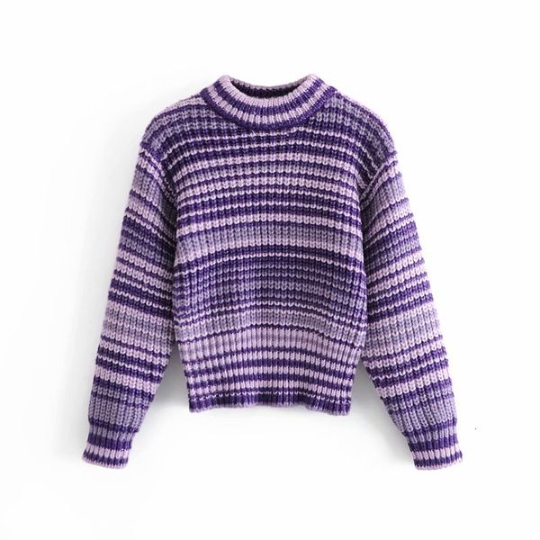 2021 new elegant women striped gradient sweater fashion ladies turtleneck knitted streetwear female chic thick pullovers 7acb, White;black
2021 new elegant women striped gradient sweater fashion ladies turtleneck knitted streetwear female chic thick pullovers 7acb, White;black