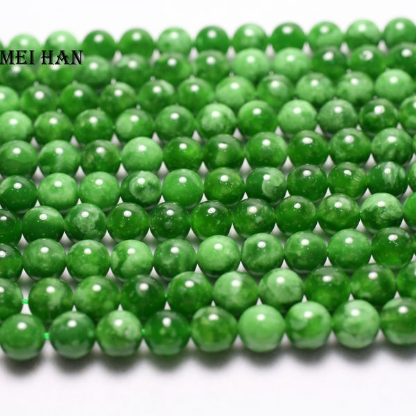 meihan wholesale (1 strand) natural 8mm russia maw-sit-sit jadeite smooth round stones beads for jewelry making diy design 200930, Black
meihan wholesale (1 strand) natural 8mm russia maw-sit-sit jadeite smooth round stones beads for jewelry making diy design 200930, Black