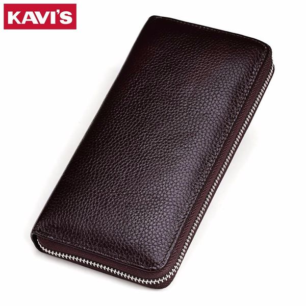 kavis genuine leather long wallet men female male cuzdan with women lady zipper phone clutch walet handy coin purse portfolio, Red;black
kavis genuine leather long wallet men female male cuzdan with women lady zipper phone clutch walet handy coin purse portfolio, Red;black