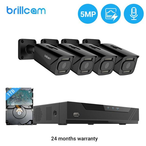 brillcam 8ch 5mp poe nvr security camera system audio ip camera outdoor ir full color night vision cctv video surveillance kit
brillcam 8ch 5mp poe nvr security camera system audio ip camera outdoor ir full color night vision cctv video surveillance kit