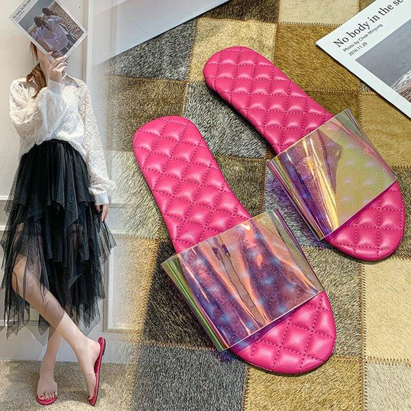 fashion women slippers slides clear transparent jelly shoes outdoors female summer beach shoes flip flops female footwear, Black
fashion women slippers slides clear transparent jelly shoes outdoors female summer beach shoes flip flops female footwear, Black