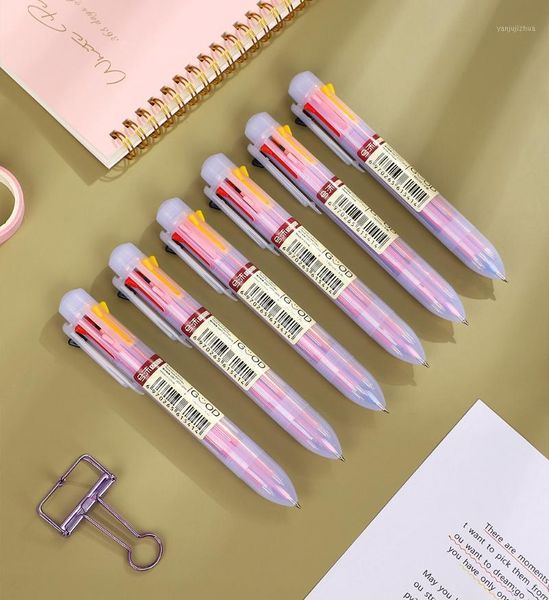 jainwu 8 colors simple creative mix color ballpoint pen multifunctional pens diy journal decoration school office supplies1, Blue;orange
jainwu 8 colors simple creative mix color ballpoint pen multifunctional pens diy journal decoration school office supplies1, Blue;orange