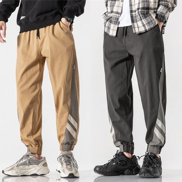 ddfph zhuang xia qiao nan 2020 contrast new binding autumn feet color stitching street fashion overalls pants casual pants casual pantsthree, Blue
ddfph zhuang xia qiao nan 2020 contrast new binding autumn feet color stitching street fashion overalls pants casual pants casual pantsthree, Blue