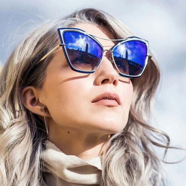 jackjad 2020 new fashion creature style cool cat eye shape sunglasses women brand design metal sun glasses 645, White;black
jackjad 2020 new fashion creature style cool cat eye shape sunglasses women brand design metal sun glasses 645, White;black