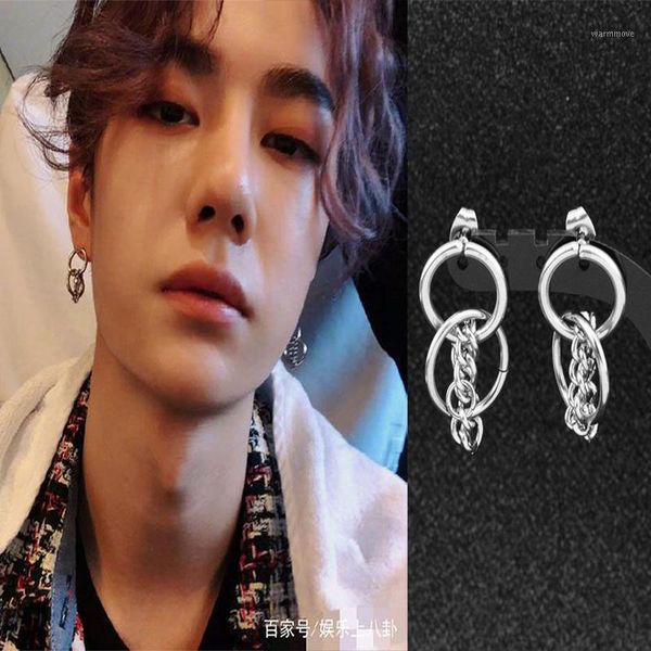 Fashion Tassel Chain Ear Cuff Clip Without Piercing Woman Man Earring Stainless Steel Earrings for Men Boy Jewelry1, Silver
Fashion Tassel Chain Ear Cuff Clip Without Piercing Woman Man Earring Stainless Steel Earrings for Men Boy Jewelry1, Silver