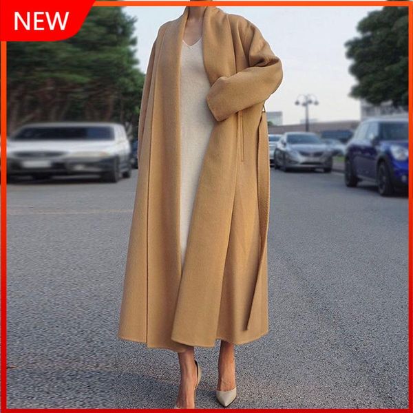 women's wool & blends loose oversized tweed overcoats female 2021 fall clothes vintage overcoat for women v neck long sleeve patchwork, Black
women's wool & blends loose oversized tweed overcoats female 2021 fall clothes vintage overcoat for women v neck long sleeve patchwork, Black