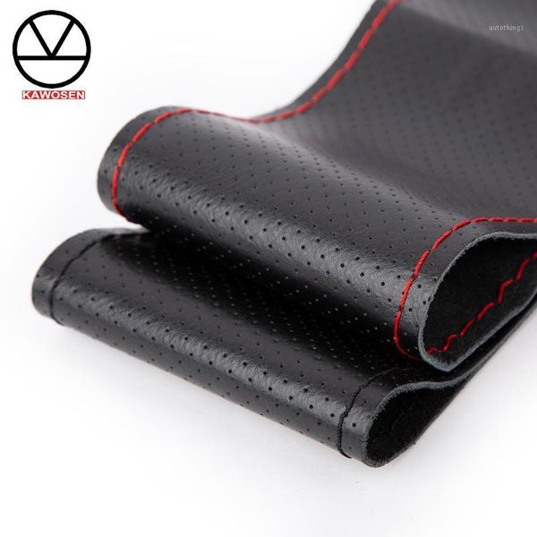 kawosen 38cm 36cm 40cm second layer leather steering wheel cover car styling accessories volante esportivo diy handmade swch021 
kawosen 38cm 36cm 40cm second layer leather steering wheel cover car styling accessories volante esportivo diy handmade swch021