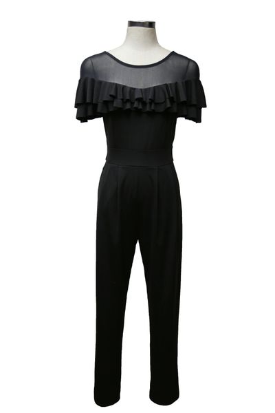 new european and american jumpsuits mesh see-through slim fit patchwork pocket jumpsuit trousers 1974, Gray
new european and american jumpsuits mesh see-through slim fit patchwork pocket jumpsuit trousers 1974, Gray