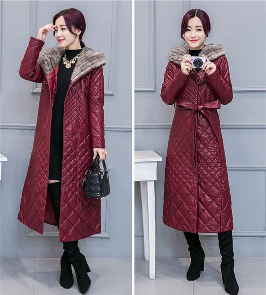 2021 new women's down female winter collar with hoodie long jackets parkas leather jacket wxf202 qwm6, Black
2021 new women's down female winter collar with hoodie long jackets parkas leather jacket wxf202 qwm6, Black