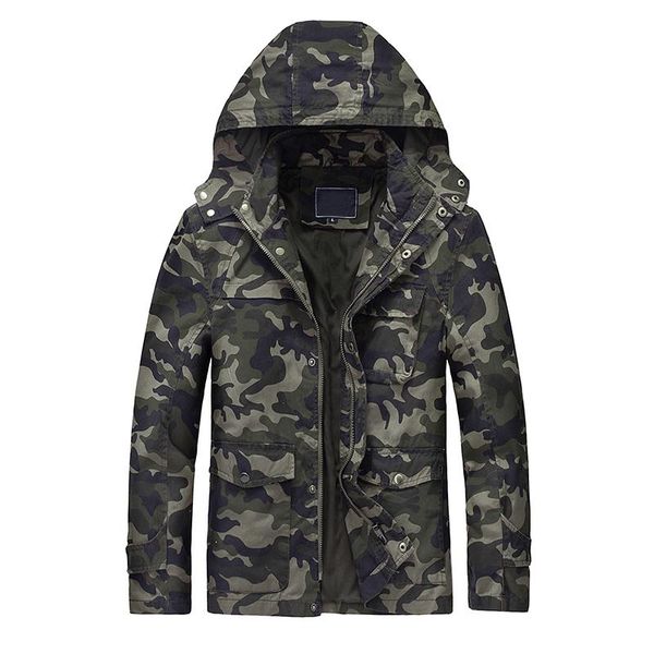 new men's camo hooded jacket cotton male camouflage windbreaker jackets multi pockets coats outerwear jaqueta masculina, Black;brown
new men's camo hooded jacket cotton male camouflage windbreaker jackets multi pockets coats outerwear jaqueta masculina, Black;brown