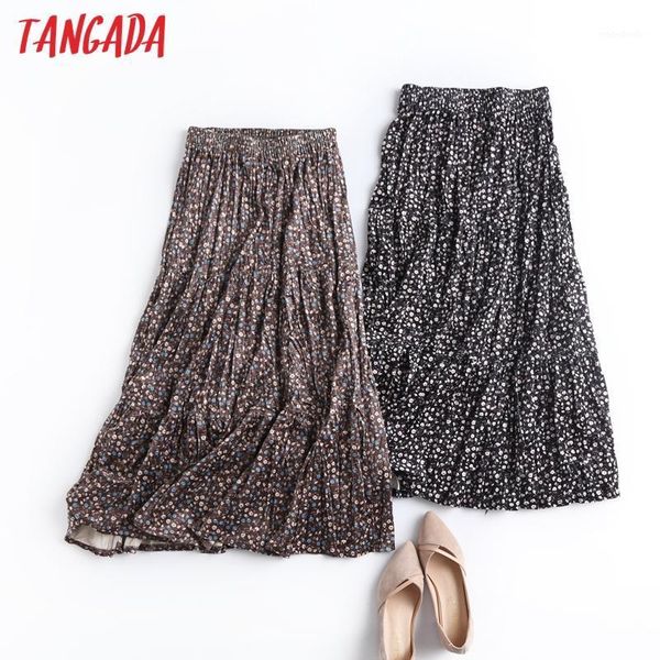tangada women flowers velvet pleated midi skirt faldas mujer strethy waist office ladies elegant chic mid calf skirts 5m101, Black
tangada women flowers velvet pleated midi skirt faldas mujer strethy waist office ladies elegant chic mid calf skirts 5m101, Black