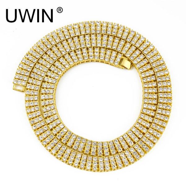 uwin mne's hip hop necklace chain 3 row out color gold shiny rhinestone crystal necklaces link fashion punk jewelry 30 inch, Silver
uwin mne's hip hop necklace chain 3 row out color gold shiny rhinestone crystal necklaces link fashion punk jewelry 30 inch, Silver