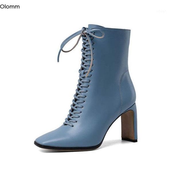 boots olomm handmade women ankle square high heels toe gorgeous blue apricot office shoes us size 4-10.51, Black
boots olomm handmade women ankle square high heels toe gorgeous blue apricot office shoes us size 4-10.51, Black