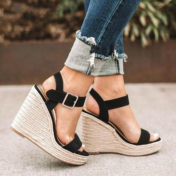 new zapatos mujer ladies shoes woman chaussure gladiator women wedge summer sandals pumps cross-tied high heels platform, Black
new zapatos mujer ladies shoes woman chaussure gladiator women wedge summer sandals pumps cross-tied high heels platform, Black