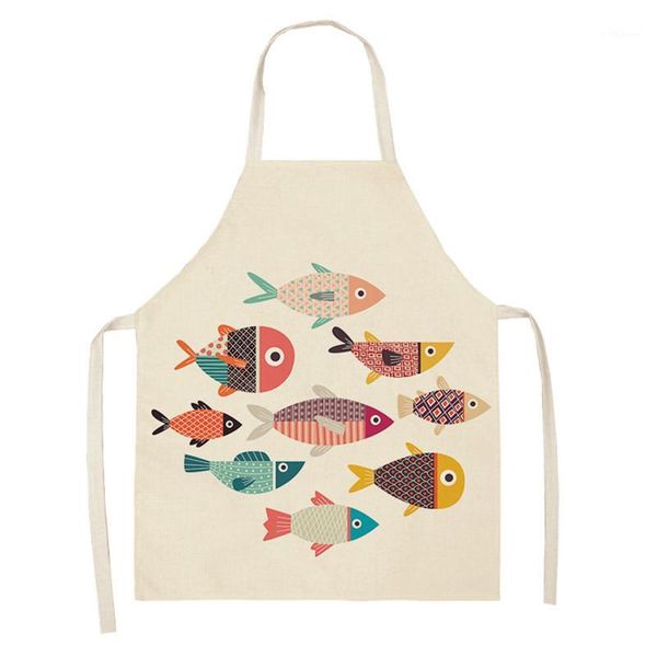 women men kitchen aprons housewife apron waterproof cooking oil-proof fish cotton linen home textile antifouling chef 68*551
women men kitchen aprons housewife apron waterproof cooking oil-proof fish cotton linen home textile antifouling chef 68*551