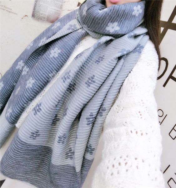 pleated and beautiful shawl color matching flower wrinkled scarf sweet lady autumn and winter two color necktie, Blue;gray
pleated and beautiful shawl color matching flower wrinkled scarf sweet lady autumn and winter two color necktie, Blue;gray