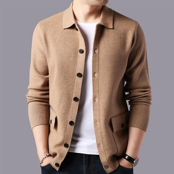 2020 new sweater men cashmere warm cardigan men fashion wool pull homme autumn male sweater coat, White;black
2020 new sweater men cashmere warm cardigan men fashion wool pull homme autumn male sweater coat, White;black