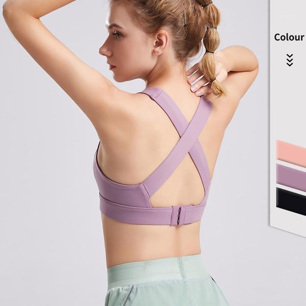 gym clothing no trace sports bra female shockproof running fixed cup back hollow adjustable buckle comfortable yoga oversize 3xl1, White;black
gym clothing no trace sports bra female shockproof running fixed cup back hollow adjustable buckle comfortable yoga oversize 3xl1, White;black