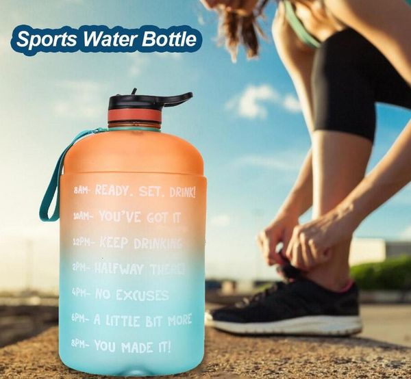 3.78l petg sports gradient motivational water bottle time marker leak-proof lightweight drinking jug for outdoor fitness large capacity xg37
3.78l petg sports gradient motivational water bottle time marker leak-proof lightweight drinking jug for outdoor fitness large capacity xg37