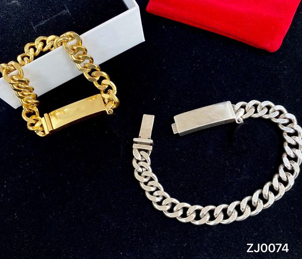 luxury mens women charm link bracelets with letters pattern style silver colors 316l stainless steel bracelet buckles jewelrys, Black
luxury mens women charm link bracelets with letters pattern style silver colors 316l stainless steel bracelet buckles jewelrys, Black