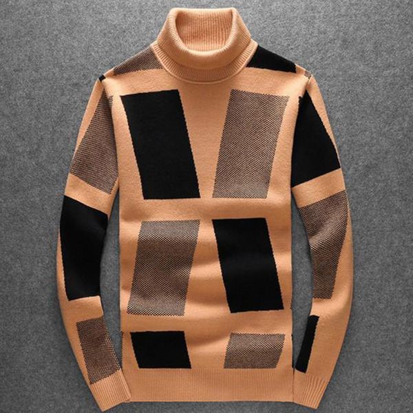 new men's turtleneck sweater knit sweater black jumper long-sleeved printed letters black padded pullover sweaters for men oversized sw, White;black
new men's turtleneck sweater knit sweater black jumper long-sleeved printed letters black padded pullover sweaters for men oversized sw, White;black
