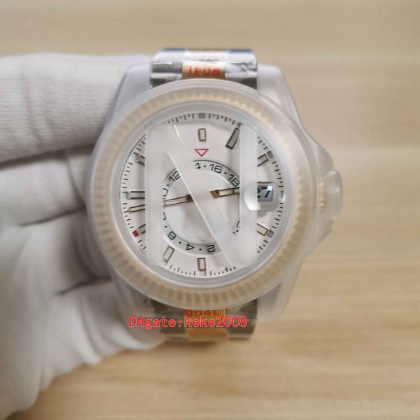 n super version men watch 326933 42mm yellow gold & steel two tones white dial gmt monthly calendar work eta cmovement cal.9100 automatic me, Slivery;brown
n super version men watch 326933 42mm yellow gold & steel two tones white dial gmt monthly calendar work eta cmovement cal.9100 automatic me, Slivery;brown